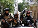 Sirajuddin Haqqani met the relatives of the suicide bombers in an upscale hotel in Kabul. Sirajuddin Haqqani met the relatives of the suicide bombers in an upscale hotel in Kabul. 