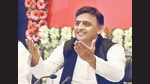 The state executive of Samajwadi Party had been in suspended animation for the last five years after party president Akhilesh Yadav dissolved the previous executive committee after the 2017 UP assembly elections. (PTI file)