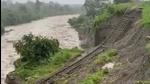 The trains to Nainital’s Kathgodam railway station were also cancelled after the station’s shunting line was washed away in heavy rains (HT Photo) The trains to Nainital’s Kathgodam railway station were also cancelled after the station’s shunting line was washed away in heavy rains (HT Photo)