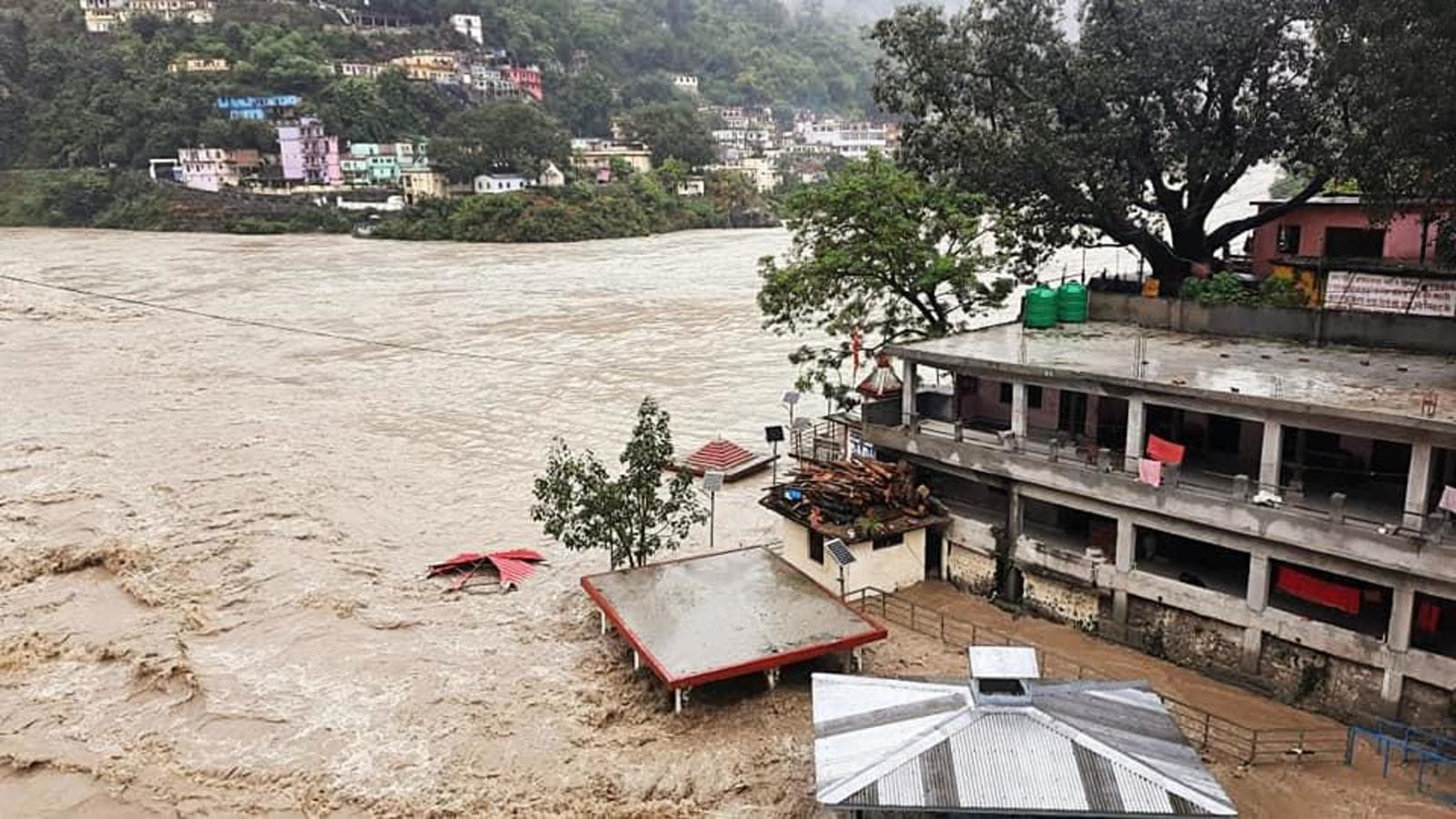 Uttarakhand Flood Before And After