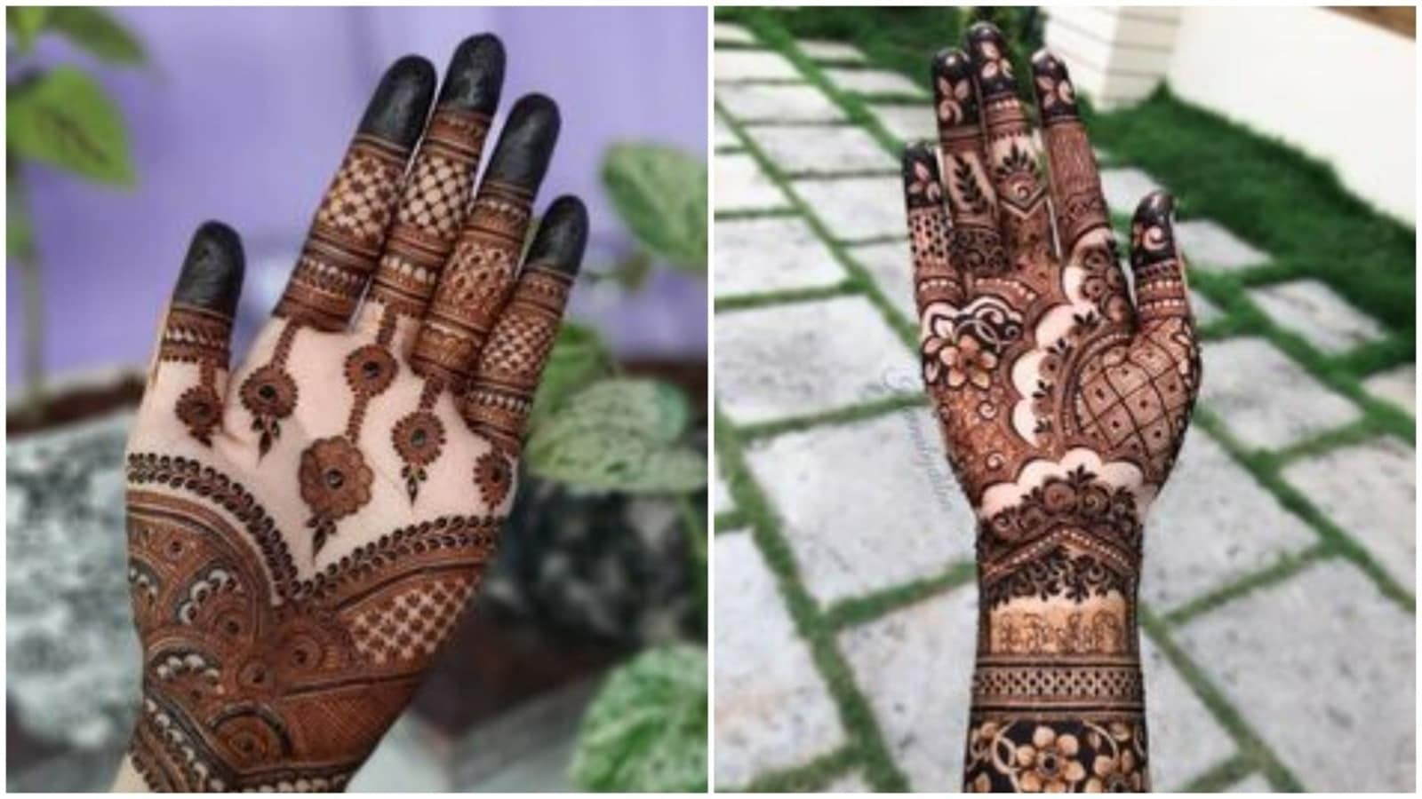 New easy simple front hand mehndi designs | mehandi ka design | bridal  mehndi |fullhand mehdi design - YouTube