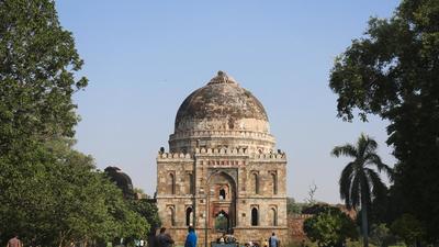 At Lodhi Gardens in Delhi on Tuesday, as residents breathed relatively clean air a day after a record-breaking downpour. (Sanchit Khanna/HT Photo) At Lodhi Gardens in Delhi on Tuesday, as residents breathed relatively clean air a day after a record-breaking downpour. (Sanchit Khanna/HT Photo)