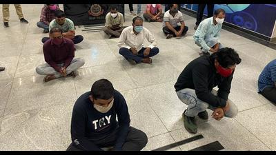 Interrogation of the arrested persons, DCP Malhotra said, revealed that they had begun their withdrawal attempts around six months ago and each person had a different task assigned to him/her. (Sourced) Interrogation of the arrested persons, DCP Malhotra said, revealed that they had begun their withdrawal attempts around six months ago and each person had a different task assigned to him/her. (Sourced)