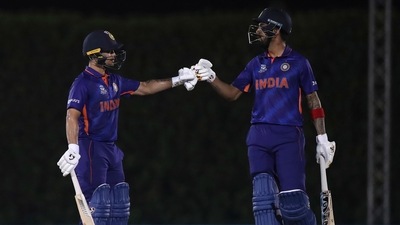 'Like he was facing the bowling machine': Salman Butt lauds IND batter's show against ENG, says 'don't disturb opening' combo (AP) 'Like he was facing the bowling machine': Salman Butt lauds IND batter's show against ENG, says 'don't disturb opening' combo (AP)