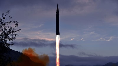 North Korea test-fired a newly developed hypersonic missile in September, according to state news media KCNA.&nbsp; (File Photo)