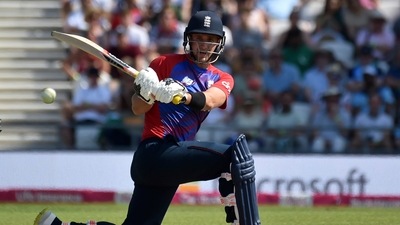 England's Liam Livingstone overcomes finger injury before T20 World Cup (AP)