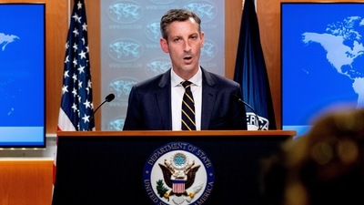 US state department spokesman Ned Price in Washington, DC, on August 18, 2021.&nbsp; (File Photo / REUTERS)