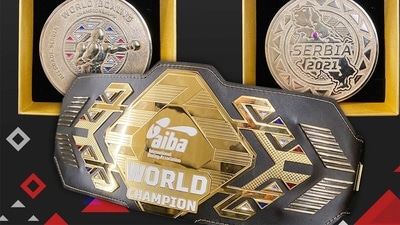 The new championship belt is expected to mark a new era in the world of boxing. (AIBA) The new championship belt is expected to mark a new era in the world of boxing. (AIBA)