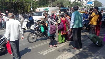 Walking is the most basic means of transport and a fundamental element of the human condition. Let us respect our right to walk. (HT (PIC FOR REPRESENTATION)) Walking is the most basic means of transport and a fundamental element of the human condition. Let us respect our right to walk. (HT (PIC FOR REPRESENTATION))