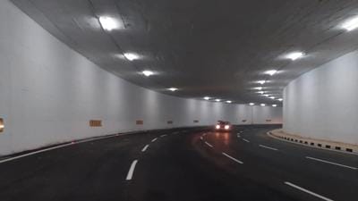 At present, the NHAI is using diesel generator sets to power the lights in the U-turn underpass, located near the Ambience Mall.