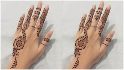 Minimalistic design with a floral pattern will make your hands look pretty, all the while complementing your attire for the day. (https://www.pinterest.com/) Minimalistic design with a floral pattern will make your hands look pretty, all the while complementing your attire for the day. (https://www.pinterest.com/)