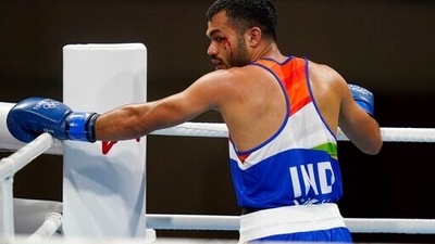 After injury in Tokyo, Vikash Krishan aims for yet another Olympics (AP) After injury in Tokyo, Vikash Krishan aims for yet another Olympics (AP)