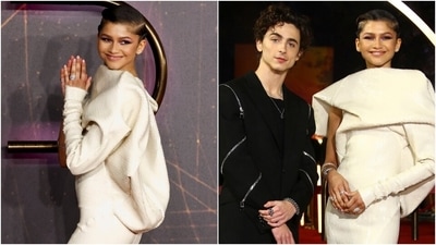 Zendaya is a literal queen in futuristic white gown for Dune premiere, Tom Holland hypes her up (Reuters) Zendaya is a literal queen in futuristic white gown for Dune premiere, Tom Holland hypes her up (Reuters)