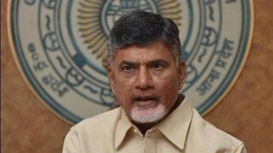 Chandrababu Naidu called for a complete shutdown across Andhra Pradesh on Wednesday in protest against the alleged vandalism by the YSRCP leaders and cadres on the TDP offices in several parts of the state since Tuesday morning. (Agencies)