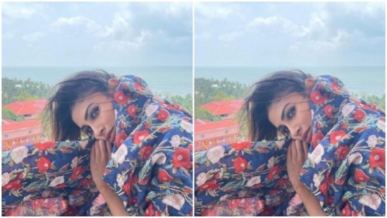 Mouni is currently in Amritapuri, an ashram complex along the Kollam-Kottapuram Waterway.(Instagram/@imouniroy)
