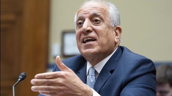 A file photo of US special representative for Afghanistan Zalmay Khalilzad in Washington, DC, US. Khalilzad has stepped down from his role. (AP/File)