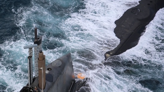 It said that during the prevailing security milieu, a strict monitoring watch has been kept by the Pakistan Navy to safeguard maritime frontiers of the country.(AFP/Representative Photo) It said that during the prevailing security milieu, a strict monitoring watch has been kept by the Pakistan Navy to safeguard maritime frontiers of the country.(AFP/Representative Photo)