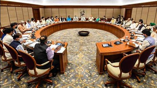 Union cabinet meetings have been held in offline mode over the last two months. (PTI Photo/Representative Use)