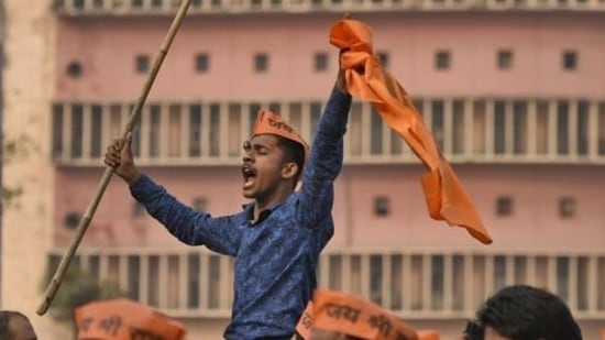 Amid unrest in Bangladesh due to attacks on minority communities in the country, the Vishva Hindu Parishad (VHP) will stage a demonstration outside the Bangladesh High Commission in New Delhi on Wednesday.(HT File) Amid unrest in Bangladesh due to attacks on minority communities in the country, the Vishva Hindu Parishad (VHP) will stage a demonstration outside the Bangladesh High Commission in New Delhi on Wednesday.(HT File)