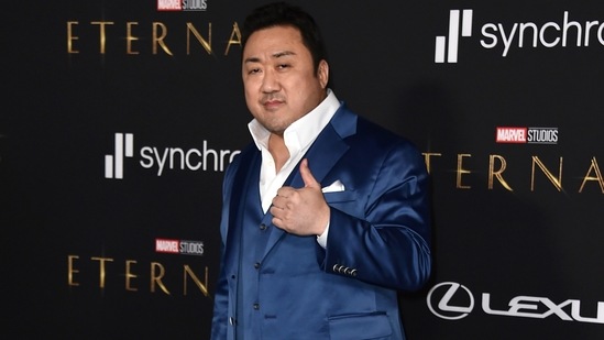 Don Lee attended the Eternals premiere in Los Angeles. (AP)