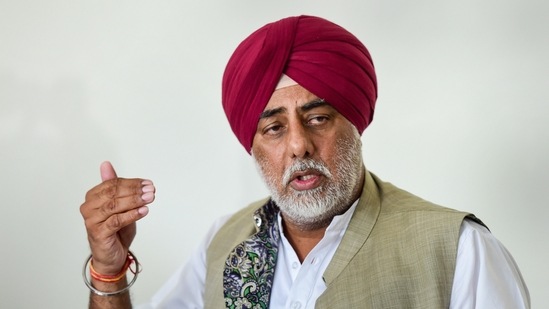 Punjab agriculture minister Randeep Singh Nabha. (PTI Photo/Kamal Kishore)(PTI)