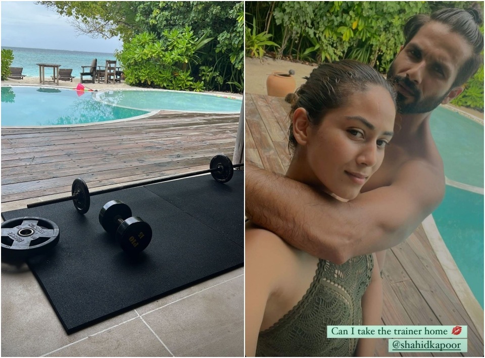 Mira Rajput's Instagram stories. Mira Rajput's Instagram stories.