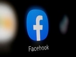 A Facebook logo is displayed on a smartphone in this illustration taken January 6, 2020. (Reuters)