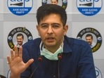 AAP leader Raghav Chadha.