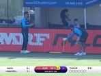 Dhoni keeps keeping drills to Pant Dhoni keeps keeping drills to Pant