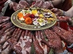 Karva Chauth 2021(AP Photo) Karva Chauth 2021(AP Photo)