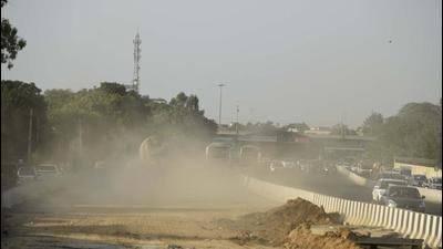 The CAQM said between October 1 and October 15, 112 teams — 37 teams in Delhi, 30 in Haryana, 20 in Rajasthan, and 25 in eight NCR districts of Uttar Pradesh— were constituted and deployed to conduct on-field surprise checks of C&D sites alone. (Representational image/HT Archive)