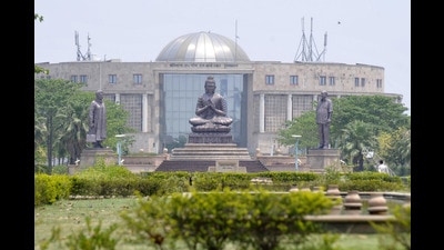 Currently, the Gautam Buddha University has a capacity for 5,000 students at its 12 boys’ and six girls’ hostels. (HT Archive) Currently, the Gautam Buddha University has a capacity for 5,000 students at its 12 boys’ and six girls’ hostels. (HT Archive)