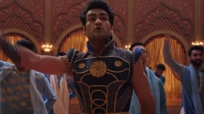 Kumail Nanjiani, who plays Kingo in Eternals, poses as a Bollywood superstar on Earth. (Instagram)
