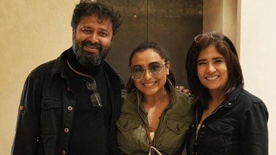 Rani Mukerji completes shooting for Mrs Chatterjee Vs Norway.