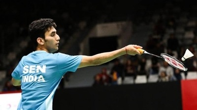 Photo of Indian shuttler Lakshya Sen (Twitter)