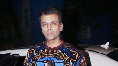Karan Johar says he's ‘done with offending people’.&nbsp; (HT PHOTO)