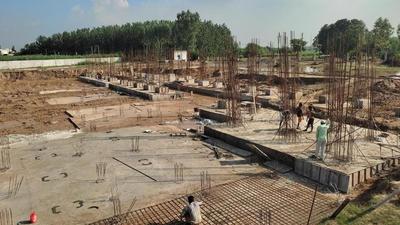 The state’s first homoeopathy hospital and college is coming up in the Ambala Cantt’s Chandpura area. The 100-bedded project was approved in 2018. (HT Photo) The state’s first homoeopathy hospital and college is coming up in the Ambala Cantt’s Chandpura area. The 100-bedded project was approved in 2018. (HT Photo)