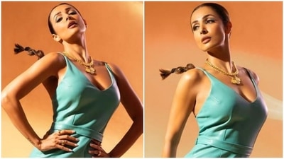 Glam queen Malaika Arora will steal your heart in vegan leather dress, check out pics (Instagram/@malaikaaroraofficial) Glam queen Malaika Arora will steal your heart in vegan leather dress, check out pics (Instagram/@malaikaaroraofficial)