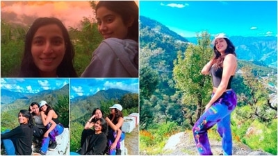 Janhvi Kapoor is a travel enthusiast and her Instagram handle says it all. In her latest vacation pictures, the Roohi actor can be seen having a gala time with her friends in Mussorie. (Instagram/@janhvikapoor) Janhvi Kapoor is a travel enthusiast and her Instagram handle says it all. In her latest vacation pictures, the Roohi actor can be seen having a gala time with her friends in Mussorie. (Instagram/@janhvikapoor)