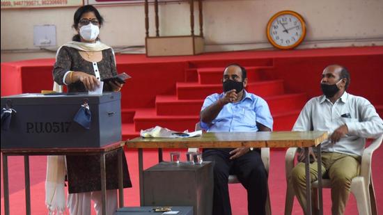 The election for the office-bearers of PU’s teaching body is scheduled on October 28. The final list of candidates has already been released by the returning officer. (HT FILE PHOTO)