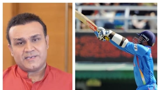 File image of Virender Sehwag.(File) File image of Virender Sehwag.(File)