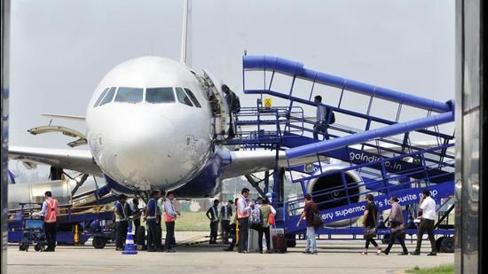 The Punjab government had announced the air cargo facility at Chandigarh International Airport in February this year. (HT Photo)