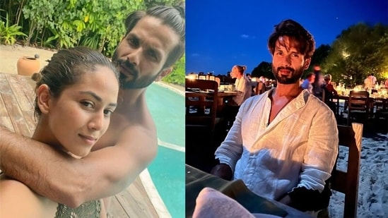 Mira Rajput has shared a picture of husband Shahid Kapoor along with a lovely note.&nbsp;