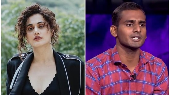 Taapsee Pannu addressed Kaun Banega Crorepati 13 contestant Sahil Ahirwal in her new tweet.