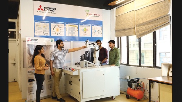 M.Tech Automation and Robotics (with Mitsubishi) is offered in association with Mitsubishi. M.Tech Automation and Robotics (with Mitsubishi) is offered in association with Mitsubishi.