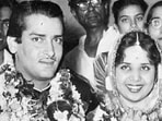 Shammi Kapoor tied the knot with Geeta Bali on 24 August 1955. 