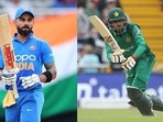India and Pakistan skipper Virat Kohli and Babar Azam(Getty Images) India and Pakistan skipper Virat Kohli and Babar Azam(Getty Images)