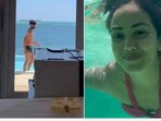 Shahid Kapoor and Mira Rajput share videos from their Maldives vacation(Instagram)