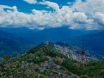 Sikkim Chief Minister Prem Singh Tamang on Thursday urged the people not to travel in view of the landslides as the state registered a record tourist footfall during the Durga puja vacation.(Unsplash) Sikkim Chief Minister Prem Singh Tamang on Thursday urged the people not to travel in view of the landslides as the state registered a record tourist footfall during the Durga puja vacation.(Unsplash)
