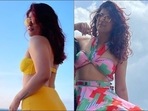 Tahira Kashyap aces beachwear goals in yellow bikini, halter bralette top-skirt(Instagram/tahirakashyap) Tahira Kashyap aces beachwear goals in yellow bikini, halter bralette top-skirt(Instagram/tahirakashyap)